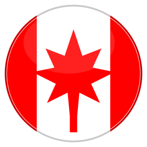 ca canada round flag icon